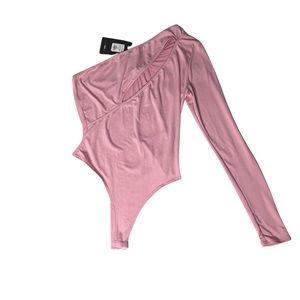 Pink Live for the Applause One Shoulder Bodysuit!!! - Fashion Nova